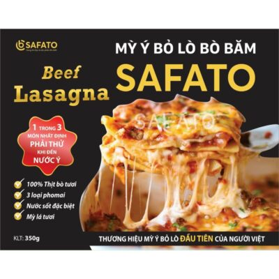 Lasagna - Mỳ Ý Phô Mai Bỏ Lò