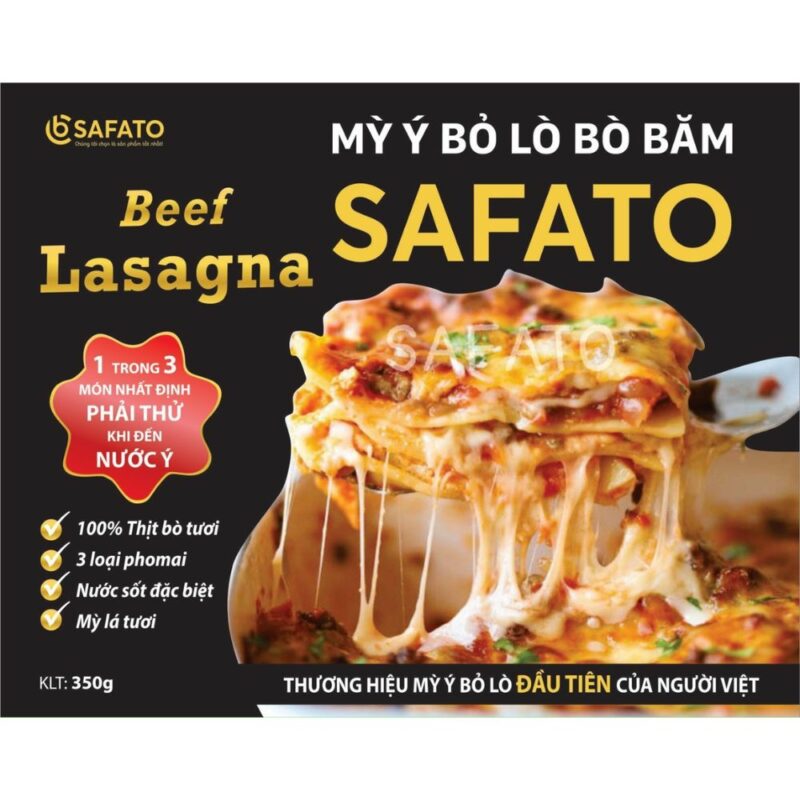 Lasagna - Mỳ Ý Phô Mai Bỏ Lò